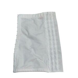 Vintage Va Bien White Waist Cincher Corset Style 104 LG Made In USA